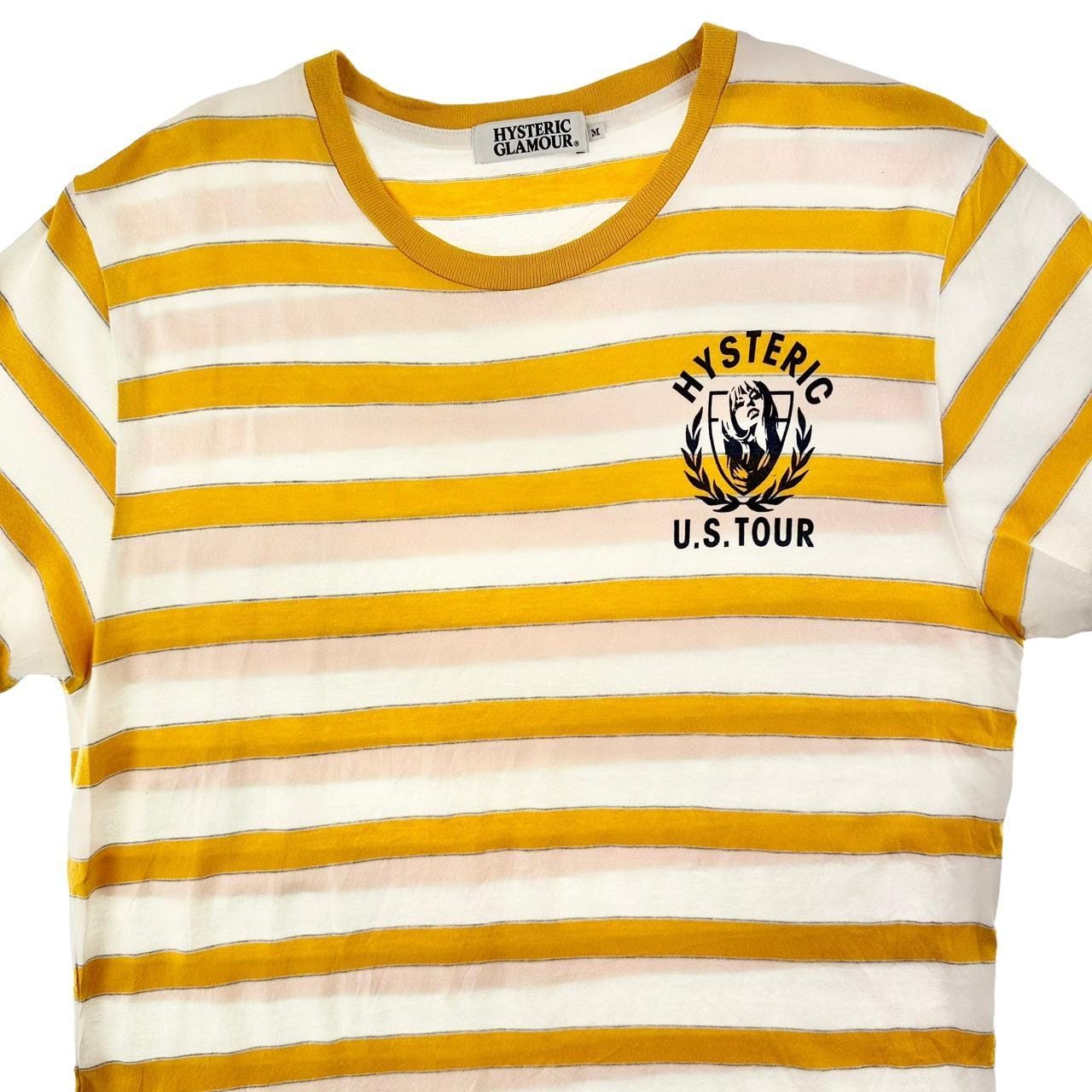 Hysteric Glamour striped t shirt size M - second wave vintage store