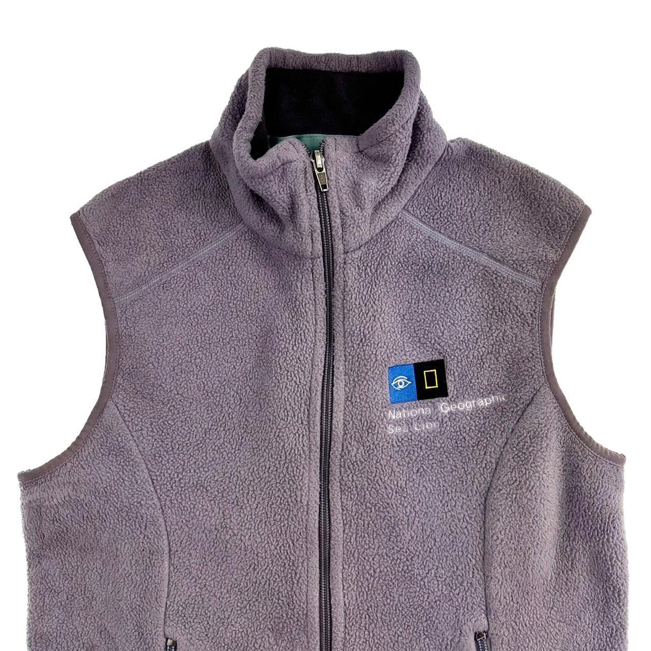 Patagonia zip vest fleece woman’s size S