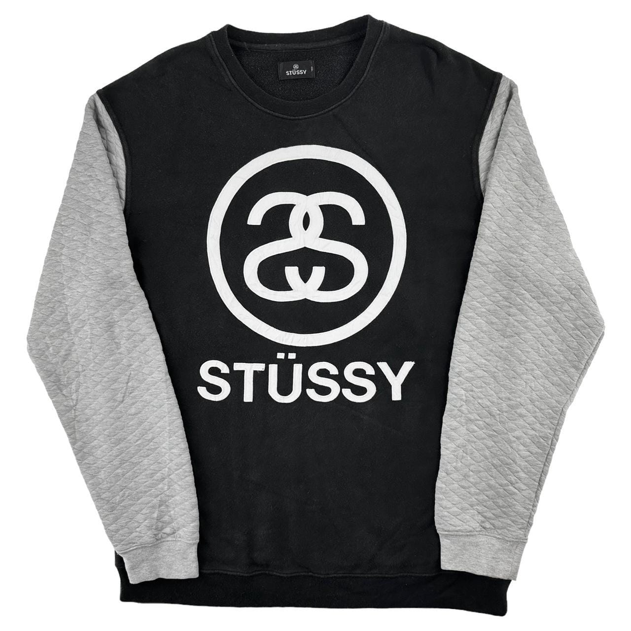 Stussy logo jumper sweatshirt size L second wave vintage store