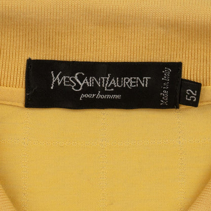 Vintage YSL Yves Saint Laurent Long Sleeve Polo Shirt Size L