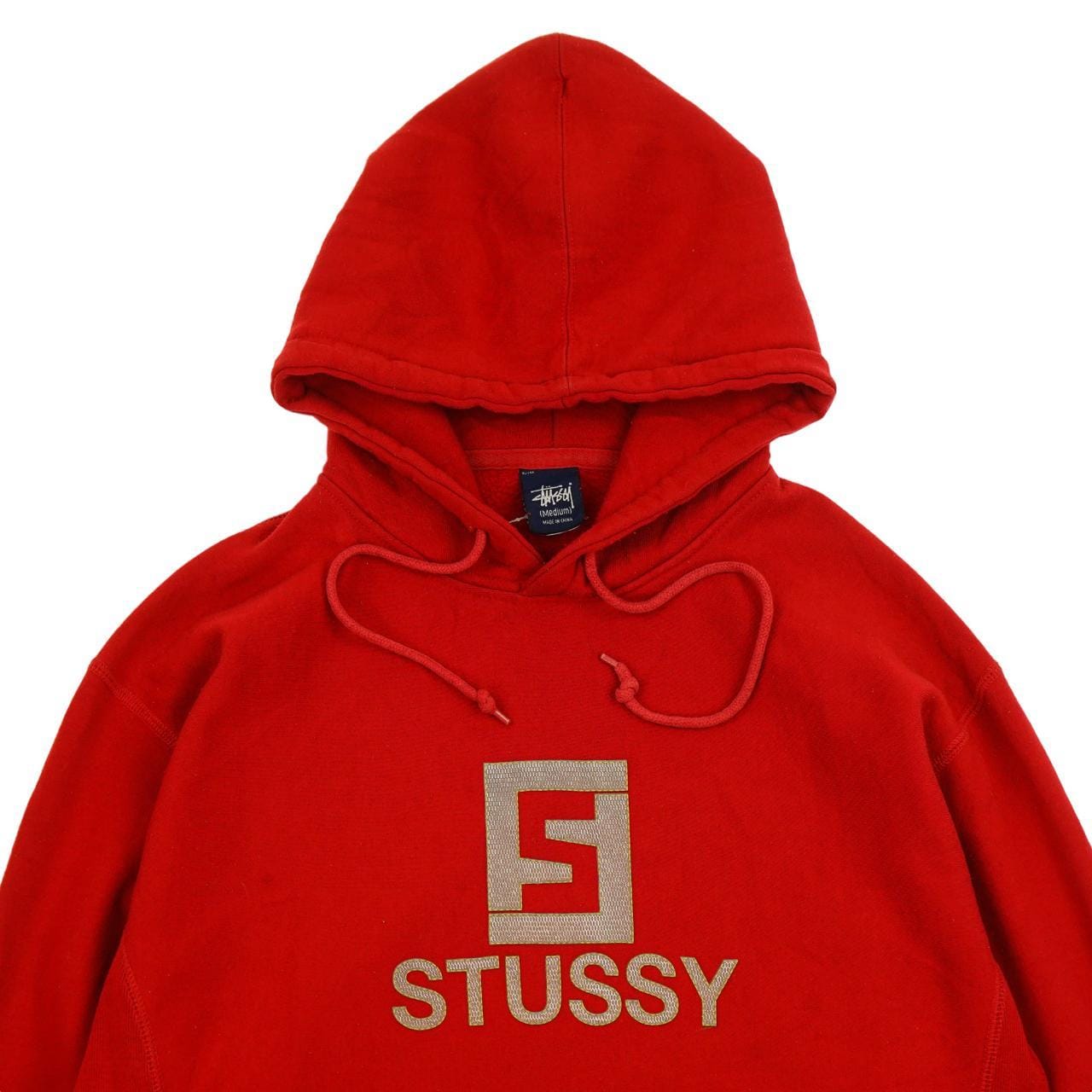 Vintage Stussy Logo Hoodie Size M