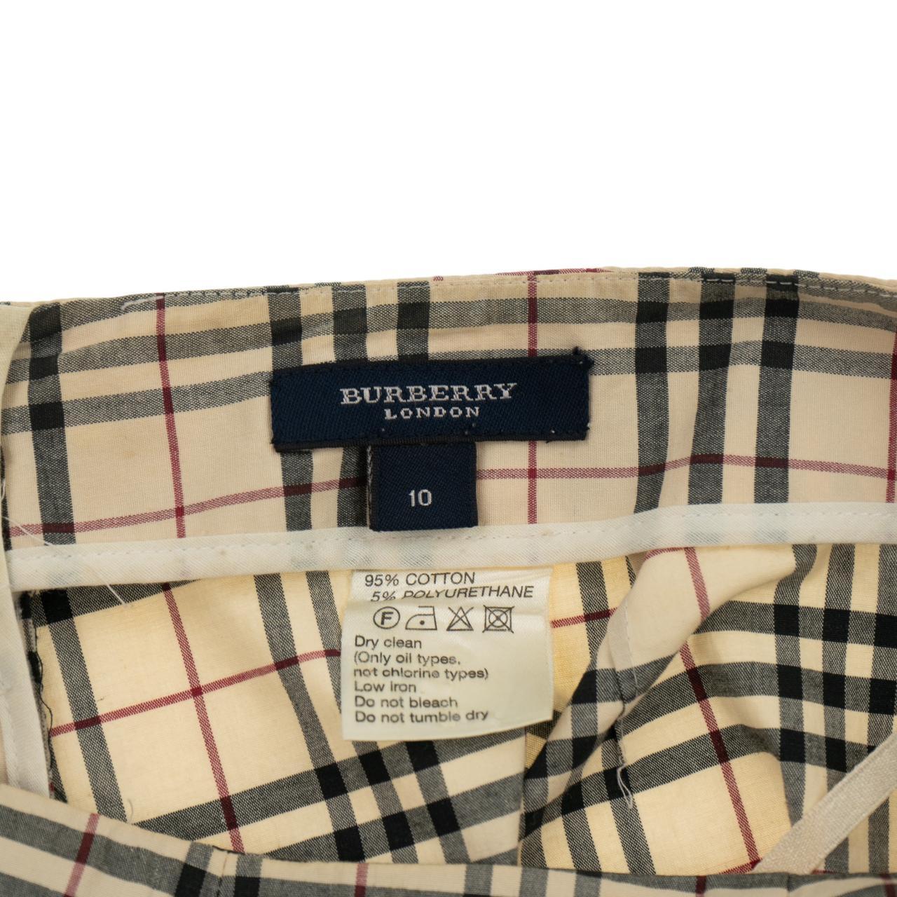 Vintage Burberry nova check trousers W28  second wave vintage store