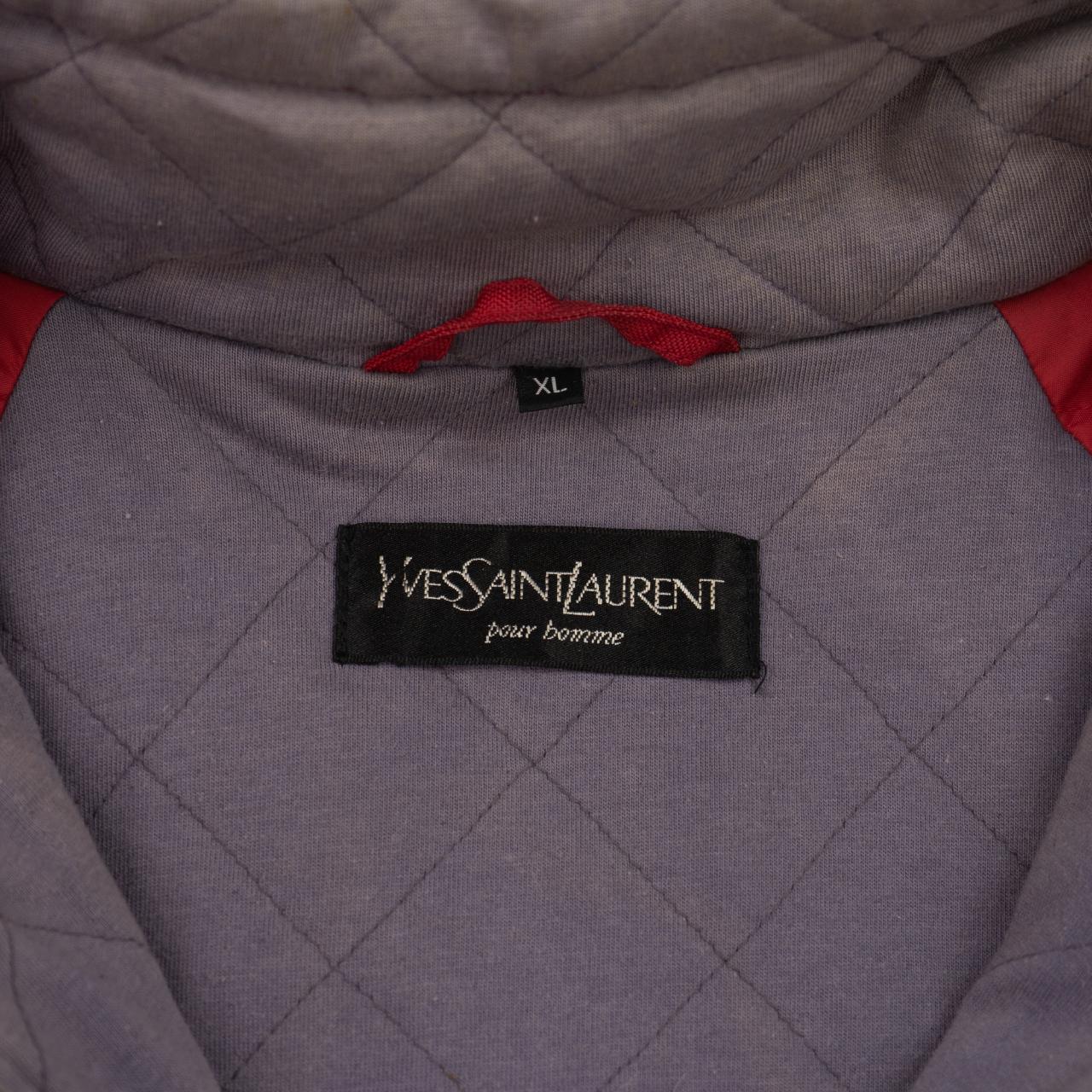 Vintage YSL Yves Saint Laurent Zip Jacket Size XL