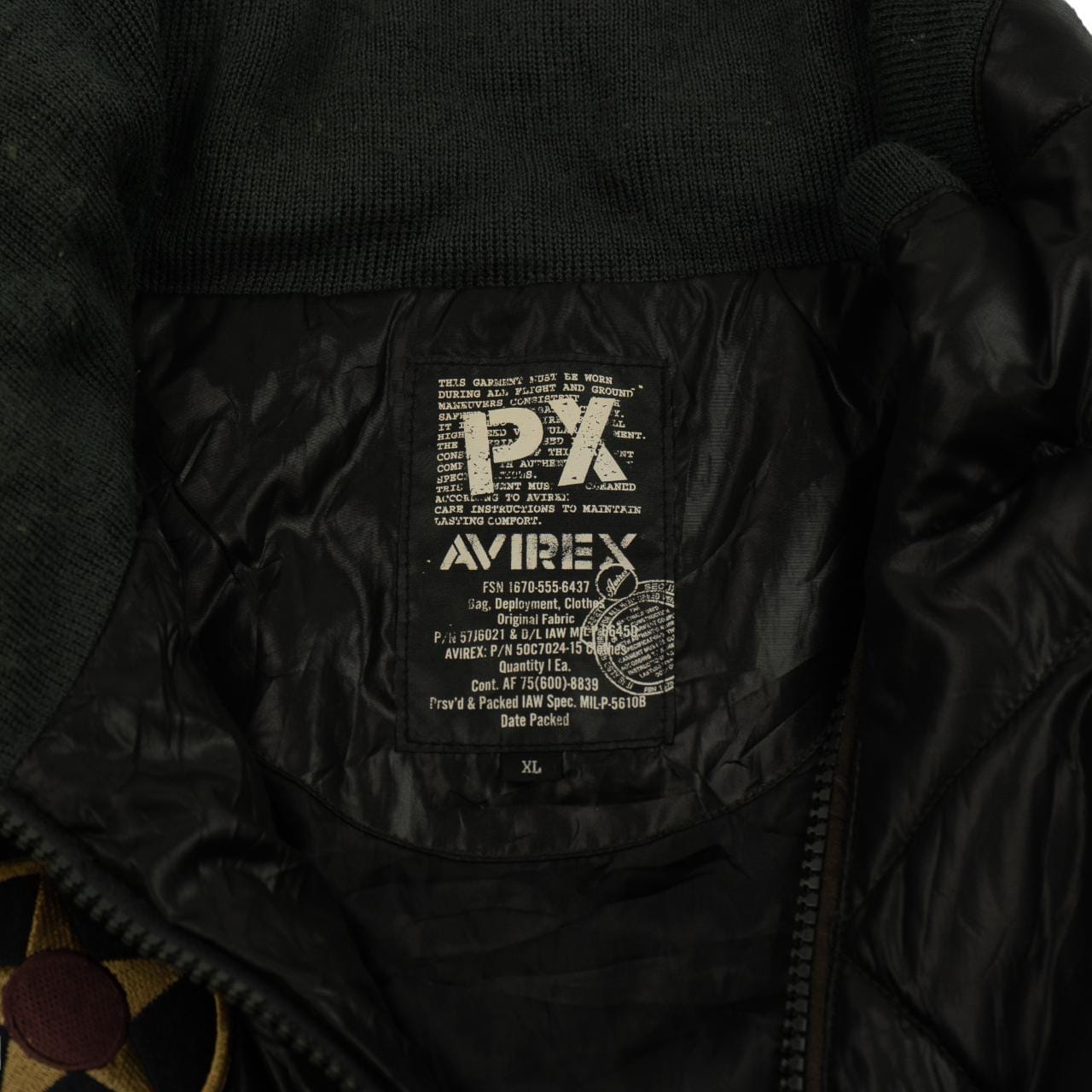 Vintage Avirex USAF Puffer Jacket Size XL - second wave vintage store