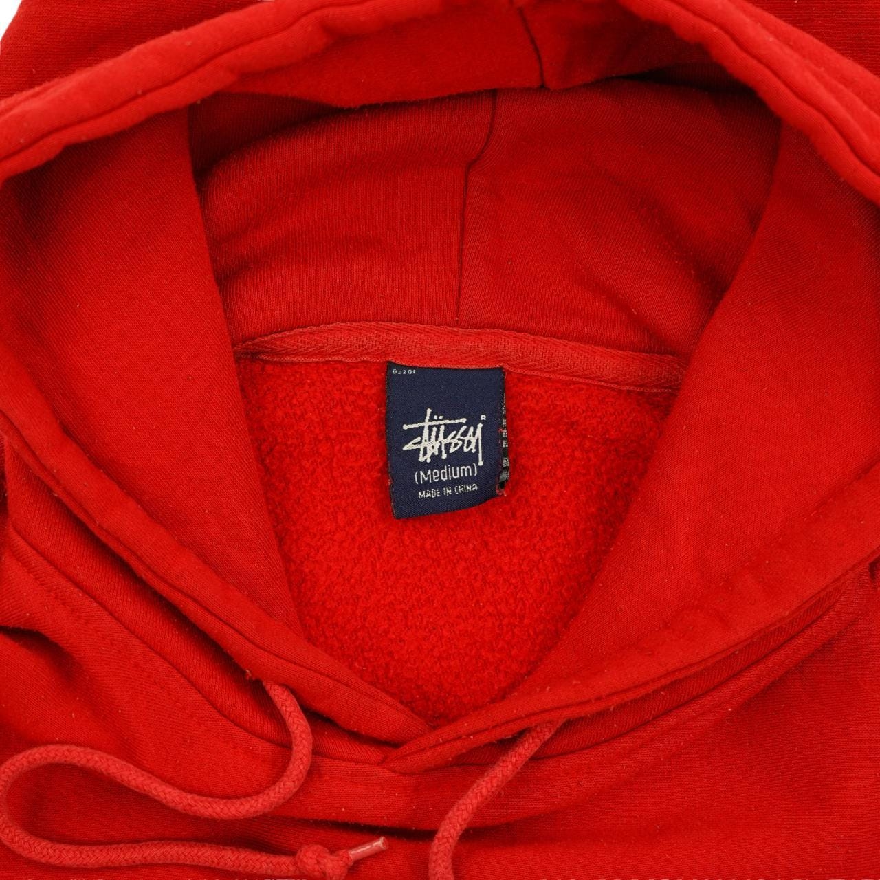 Vintage Stussy Logo Hoodie Size M