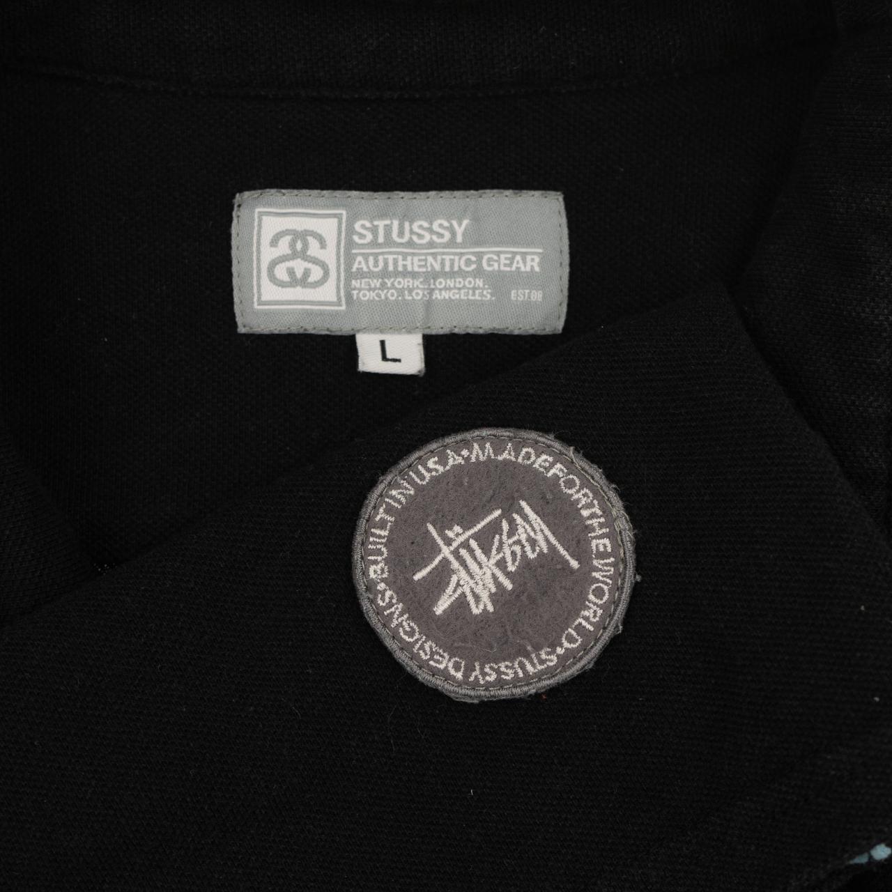 Vintage Stussy Button Shirt Size L - second wave vintage store