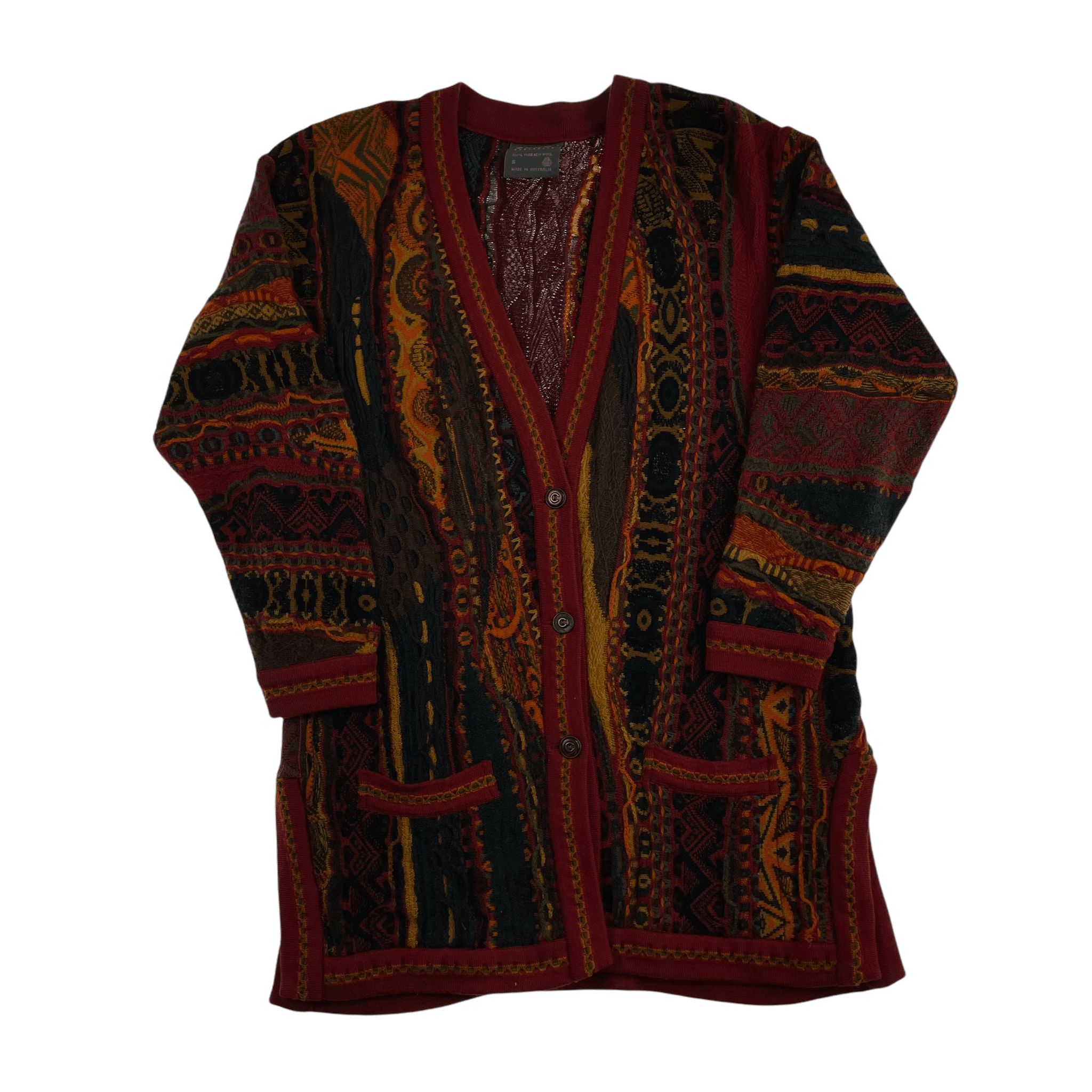 Vintage Coogi knitted cardigan women's size S - second wave