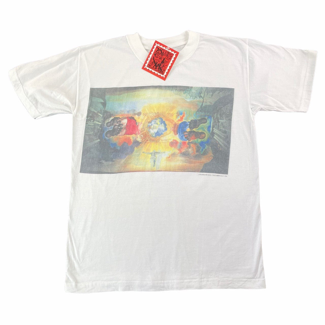 Vintage 90s Salvador Dali art t shirt size M fits like a size S