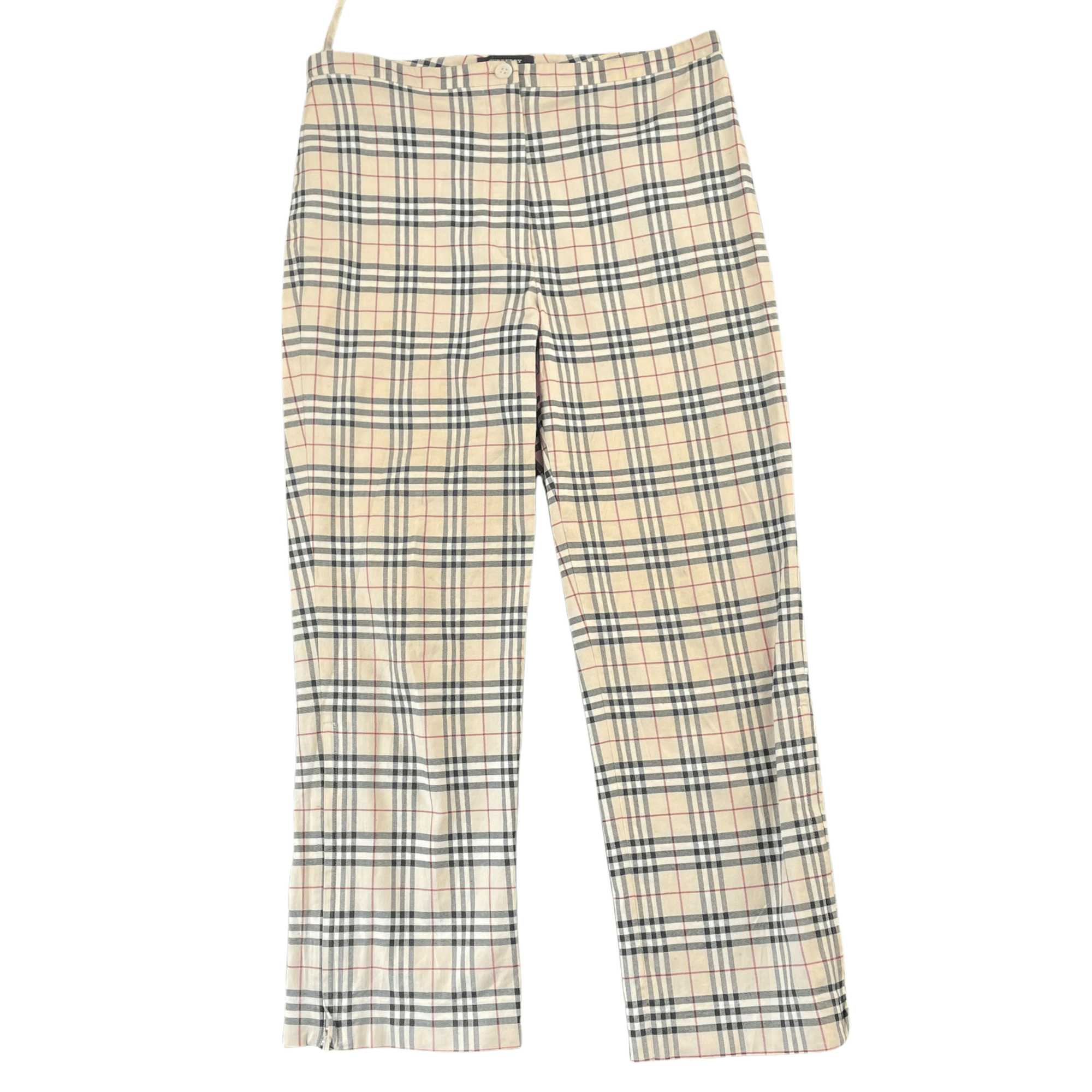 Burberry Cotton Classic Trousers Vintage 90s | Dedè Couture