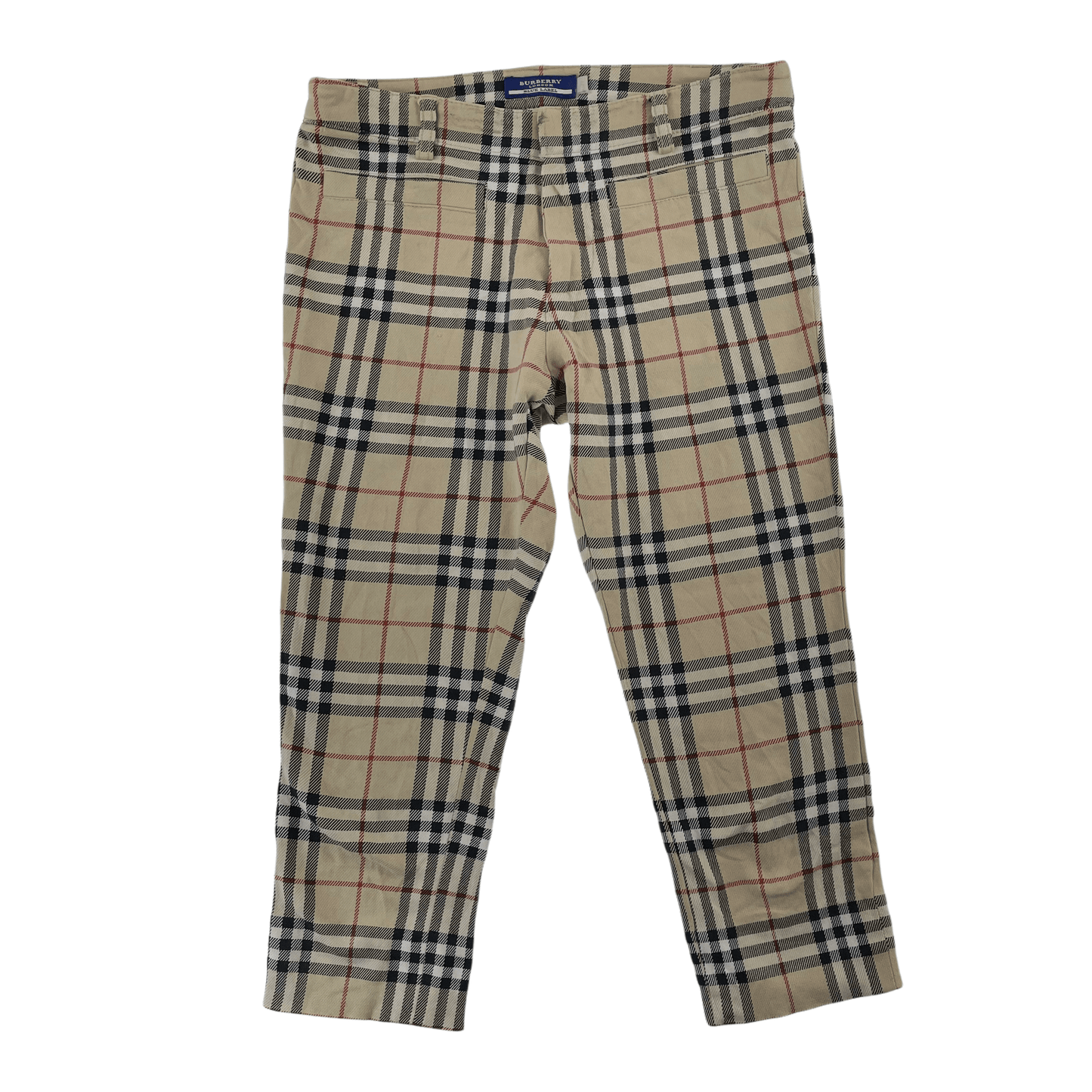 Burberry nova check long shorts W27 - second wave vintage store