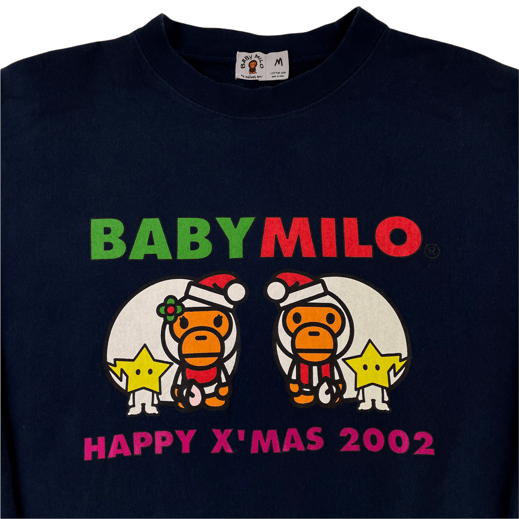 ベイプ BABY MILO クリスマススウェット2002 - スウェット