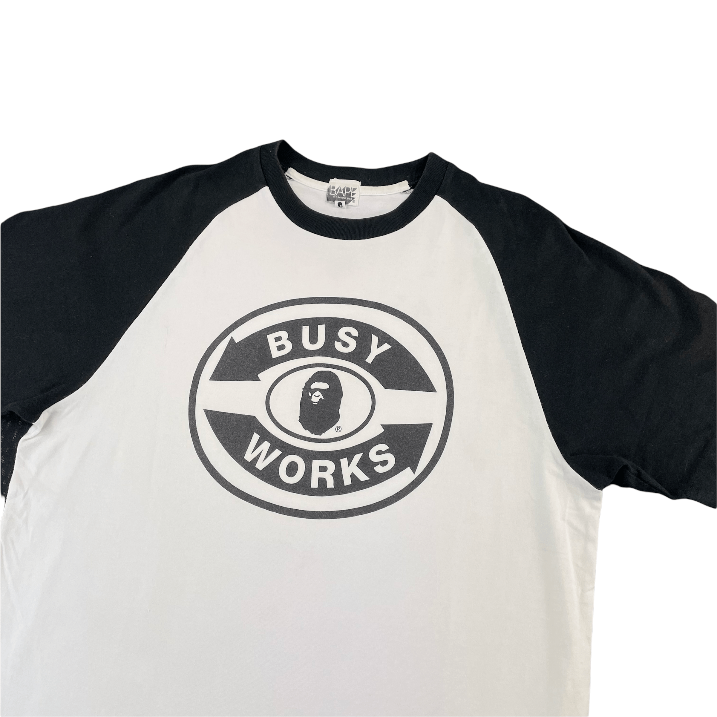 Bape busy works t shirt size L - second wave vintage store